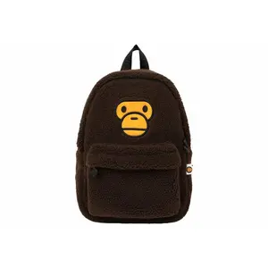 BAPE Baby Milo Fur Mini Backpack Brown by StockX