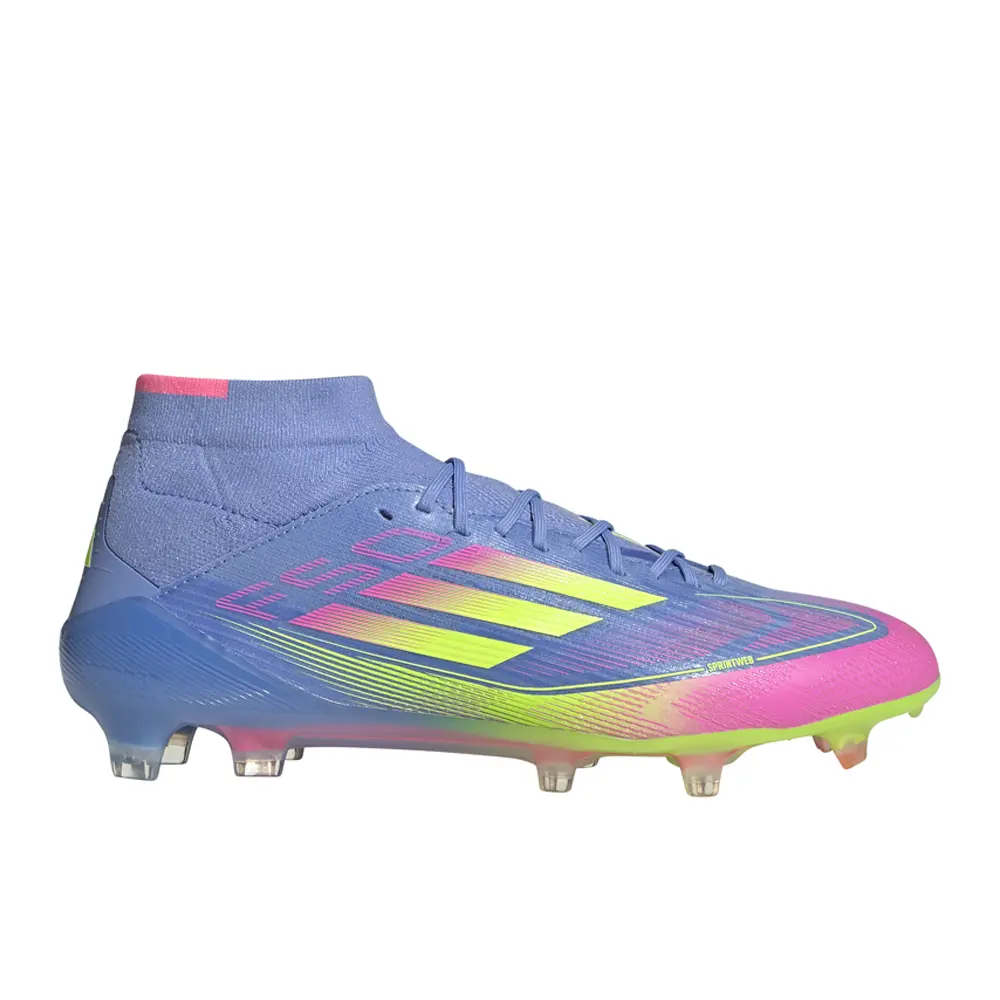 adidas Womens F50 Elite Mid Firm Ground Soccer Cleats  - Blue