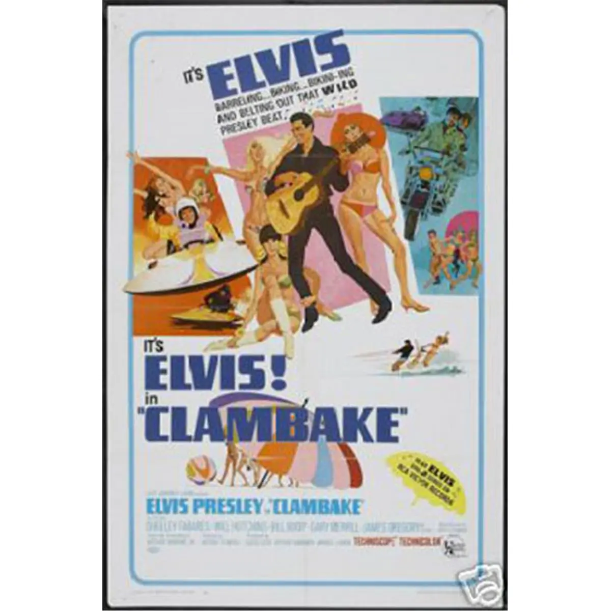 Hot Stuff Enterprise 7238-12x18-LM Elvis Presley Printed Paper Wall Poster, 12x18 in, Home Decoration for Room Wall Display, Room Decor