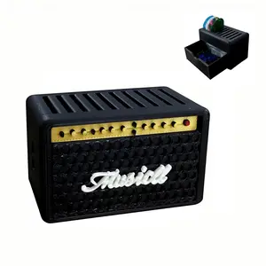 Guitar Picks Holder Box , Guitar Pick Display Holder , Amp Speaker Styled Pick Holder（not include guitar picks ）,  Guitar Pick Storage Box Set for Guitar Players and Music Enthusiasts