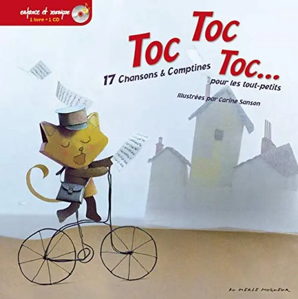 USED Book - Toc Toc Toc... : Les plus belles chansons & comptines des tout-petits (1CD audio) by DIVERS DOMAINE PUBLI (Paperback) - french