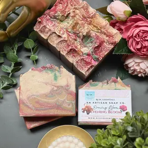 Evening Bloom  ~ Handmade Cold Process Goat's Milk Bar Soap