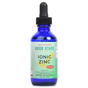 Ultra Concentrate Liquid Ionic Zinc Supplement | Glass Bottle