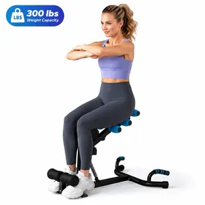 Deep Squat Machine, Multi Level Adjustable Structure With 300Lbs Weight Capacity, Versatile Gear For Abs Glutes Legs Arms Shaping, Practical Sit Up Push Up Workout Tools, Fitness Equipment For Daily Home Gym Workouts Summervibes