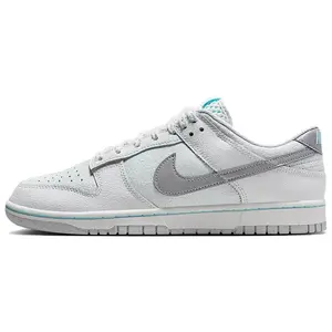Nike Dunk Low Winter Storm Sneakers: Unisex Low-Top Skate Shoes with Slip-Resistant and Comfortable Thin Sole in White-Gray Trending Shoes, House White Official Shoes to Get / Maison Mihara Verifiable, with credentials and supporting global authentication