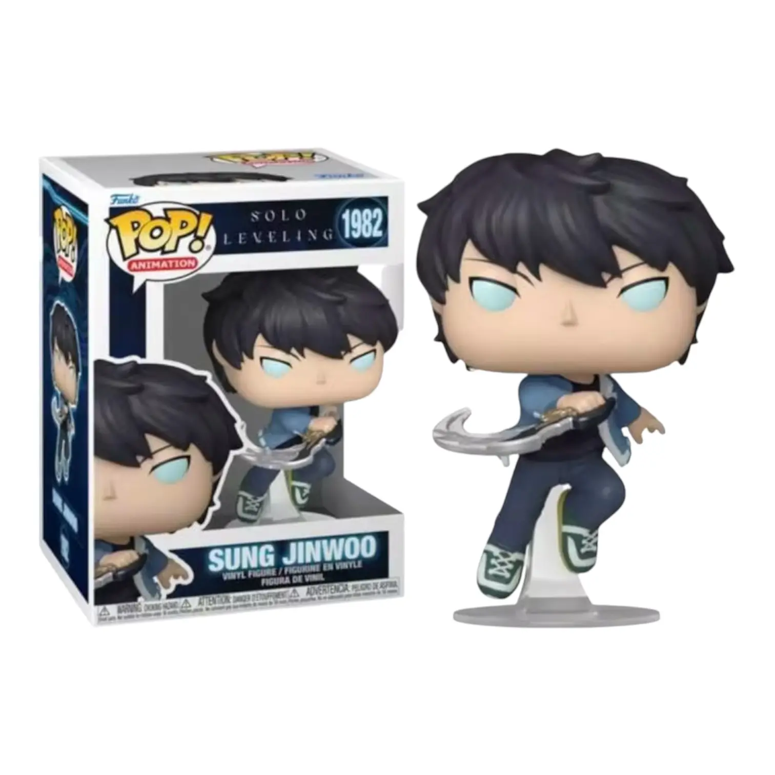 Funko Pop! Solo Leveling - Sung Jinwoo Vinyl Figure #1982