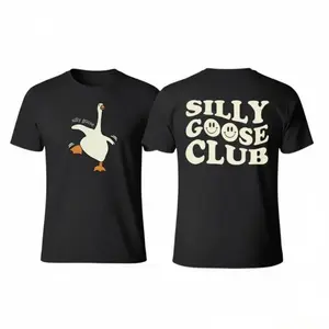 Silly Goose Club Goose Best T-Shirt, Unisex Casual Shirt For Men & Women, 100% Cotton Classic Fit