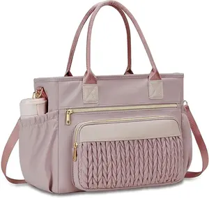 HSHRISH PT61 Insulated Tote with Lunch Bag  & Lunch Box for Women LeakProof Tote Bag with Adjustable Straps & Side Pockets Reusable Cooler for Work Picnic