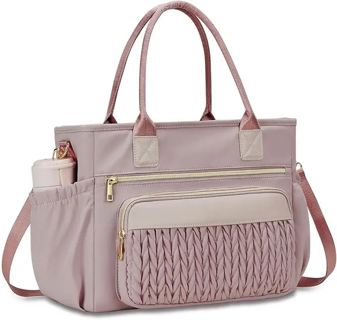 HSHRISH PT61  Lunch Bag for Women  & Insulated Tote with Lunch Bag LeakProof Tote Bag with Adjustable Straps & Side Pockets Reusable Cooler for Work Picnic