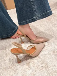 Women's Fashionable Solid Color Stiletto Heels, Elegant Pointed Toe High Heels for Party, Daily Clothing Decor, Barefoot Shoes for Women & Girls, Footwear