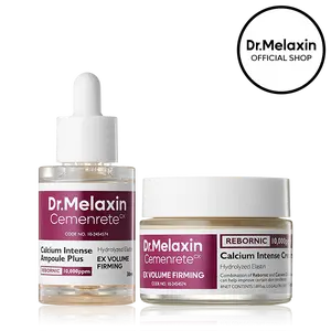 [Dr.Melaxin Official] Cemenrete Calcium Duo cream serum| Collagen Peptide Skin Caer Set Lifting, Anti-aging Skin Repair Elasticity, Volume | Korean Cosmetics