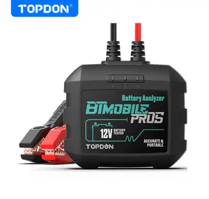 Topdon USA BT Mobile ProS 12V Wireless Automotive Car Battery and System Tester with Bluetooth, Automotive Repair Tools and Gadgets
