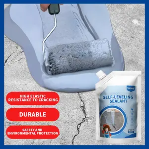 Concrete Crack Filler 500g, Self-Leveling Waterproof Sealant for Driveway, Patio & Roof Leak Repair, Heavy Duty Gap & Joint Filler, Instant Leak Repair Solution, Weatherproof DIY Home Maintenance