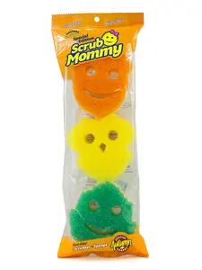 Scrub Mommy Fall Shape Sponges Dual-sided Reusable