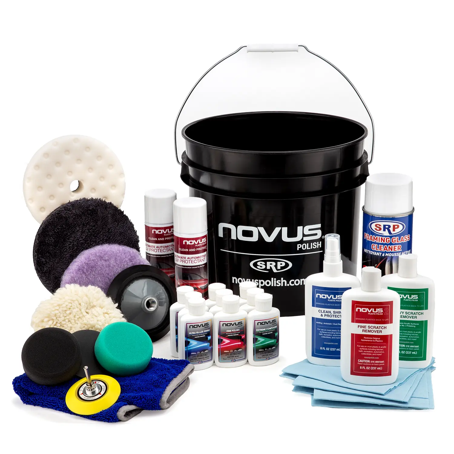 Ultimate NOVUS Plastic & Paint Restoration Kit ELITE PKG