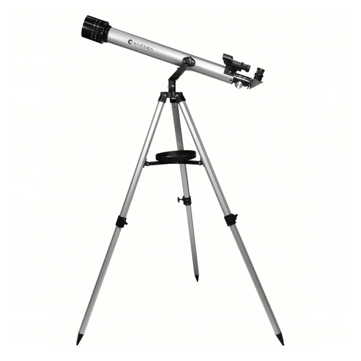 Barska 450 Power 60050 Starwatcher 50mm Refractor Telescope with Deepsky Astronomy Software, 600mm Focal Length, f/12 Focal Ratio