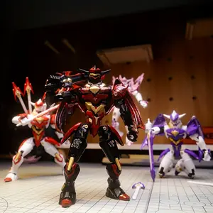 Assembly Model Doll, Shadowflow Warrior Mecha, Elegant Model Kit, Building Toy, Perfect Holiday Gift, Game Sets & Guides