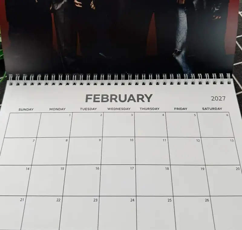 K-Pop Calendar 2026/2027, New Calendar For Fans, Calendar 2026/2027, Gift For Fans