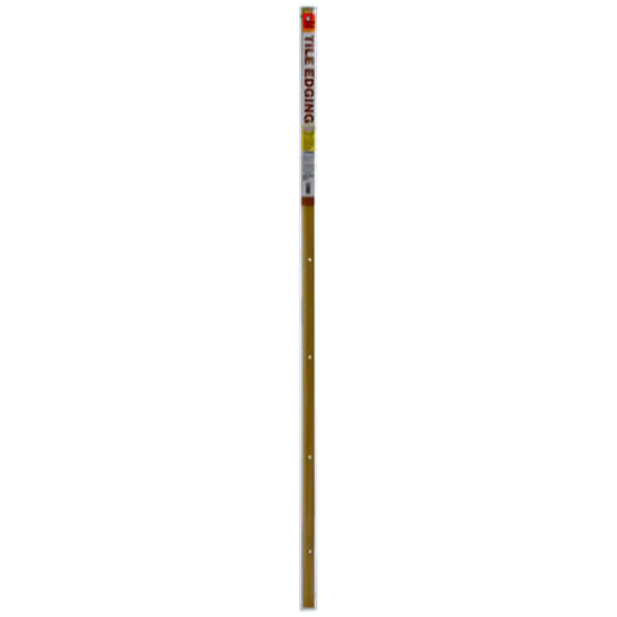 Thermwell H402SFB3 0.75 x 36 in. Satin Gold Tile Edging