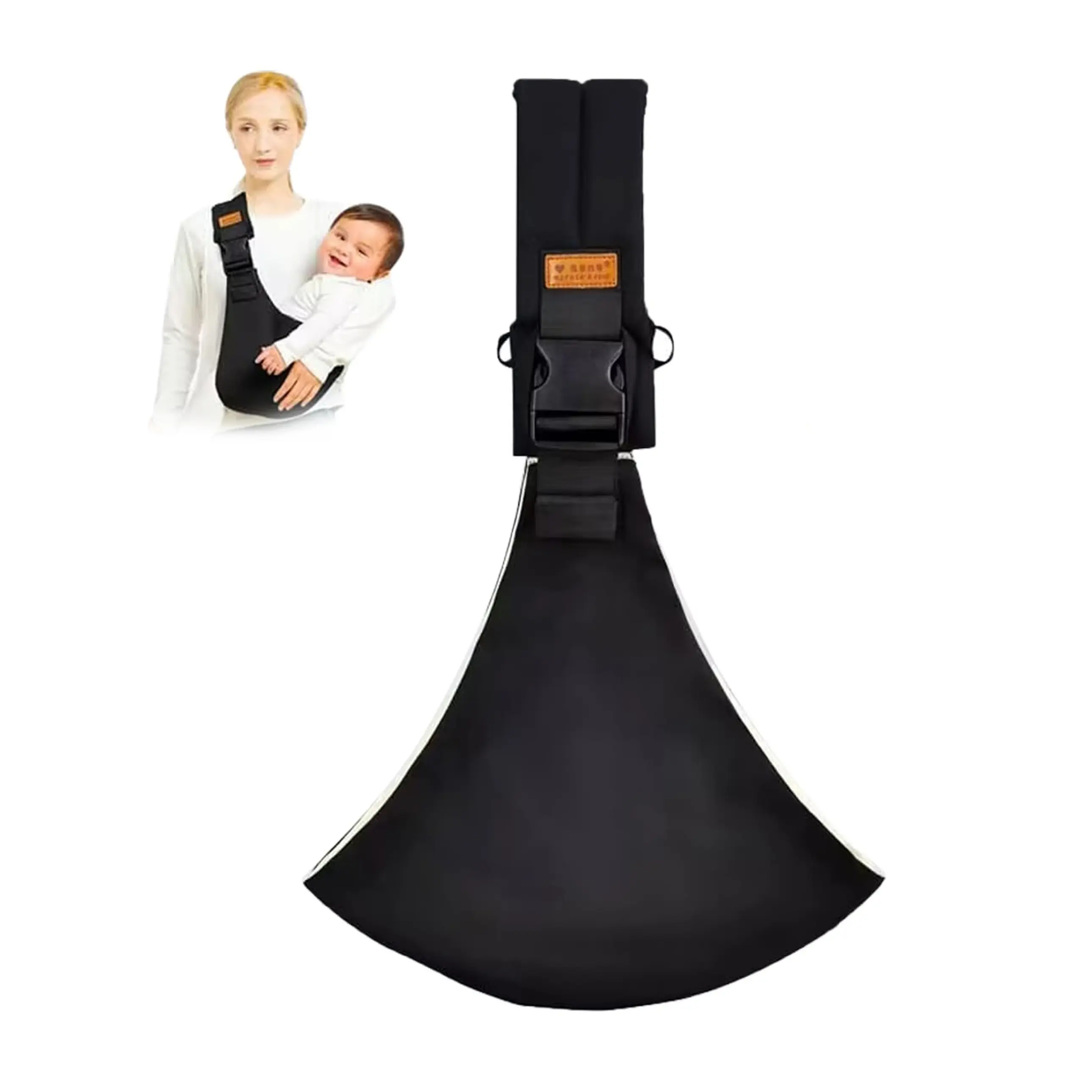 Cotton Baby Carrier, Adjustable for 10-30lbs Kids, Soft Padded Seat, Breathable Lightweight Design, Portable Travel-Friendly, Comfortable & Safe, Breathable Carrier, Lightweight Carrier