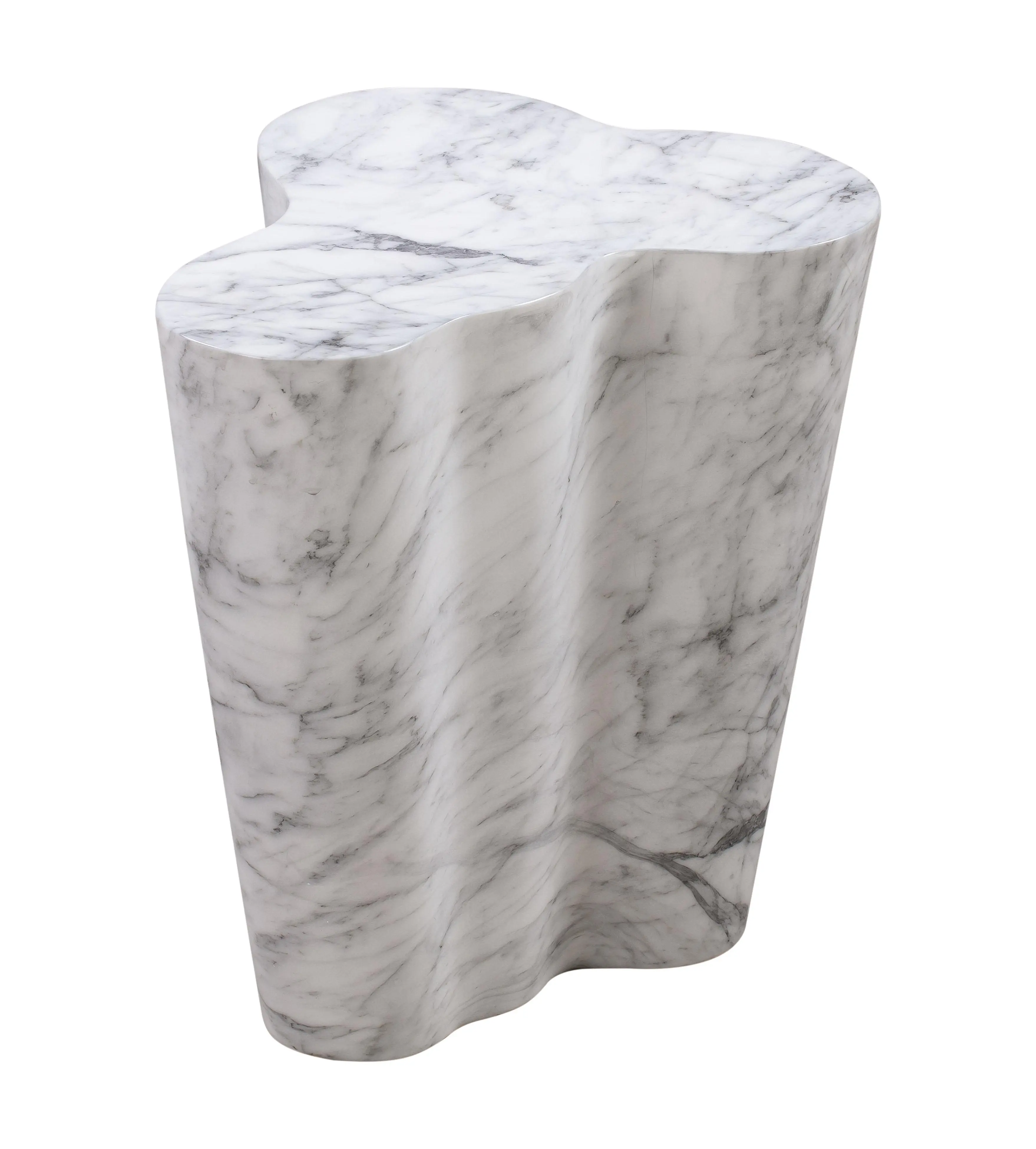 Slab Concrete Indoor/Outdoor Side Table (18"-22")