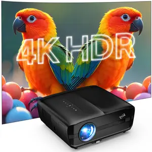 Daytime Projector 4K Ultra HD 2026 Upgraded 2500 ANSI [Karaoke Home Theater] HDR10 Smart TV Projectors with WiFi and Bluetooth ToF Autofocus HDMI CEC/ARC DB Digital Audio for Movie Night Gaming Golf Simulator
