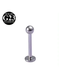 Titanium Labret Studs, Lip Rings, Punk Y2K Style Ear Cartilage Tragus Helix Piercing, Body Jewelry for Stylish Look