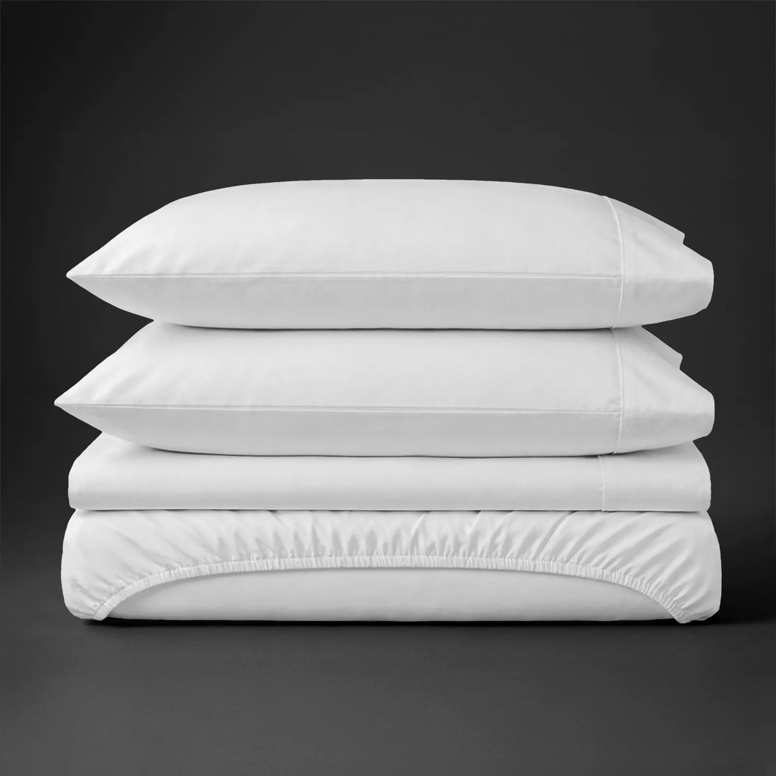 Pizuna Full Size 210 Thread Count 100% Cotton Percale Sheet Set - Cooling Bedding, Balanced Weave, Breathable