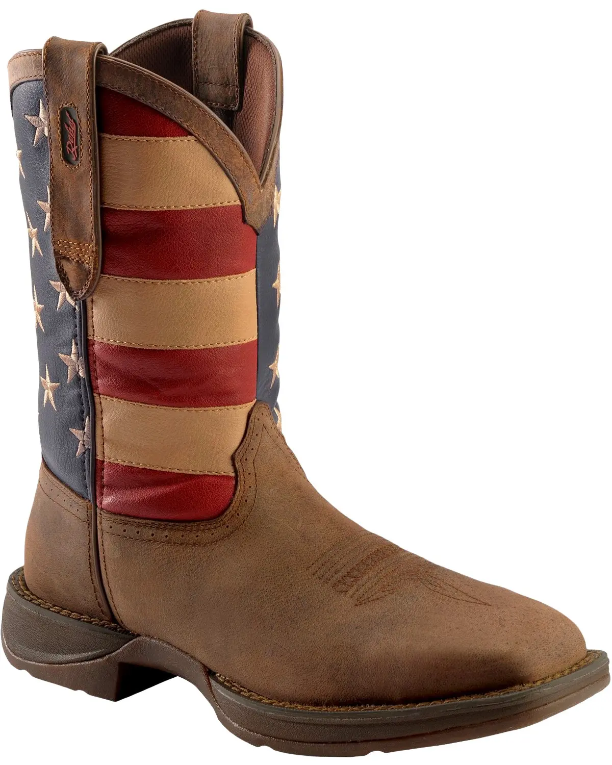 Durango Men's Rebel Men'S American Flag Western Boot Steel Toe - Db020