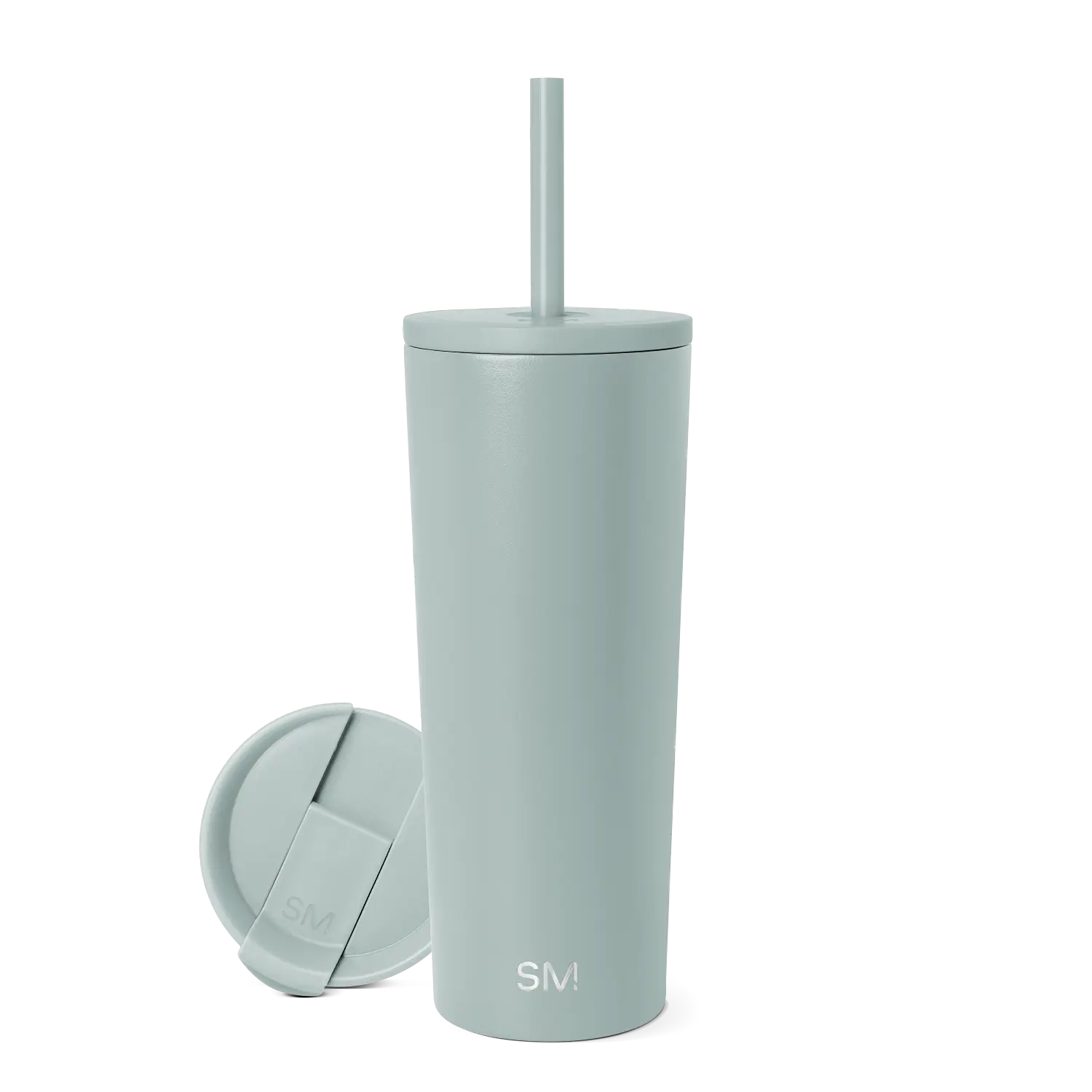 Simple Modern 24oz Classic Insulated Tumbler with Straw Lid - Reusable Stainless Steel Water Bottle