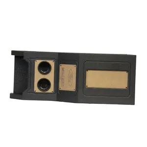 Elite Audio SS-SSFORD-CON15 Car Subwoofer Audio Enclosure - Car Stereo Upgrade with Midrange Tweeters, Compatible with 2015-2022 FORD F-150 Center Console
