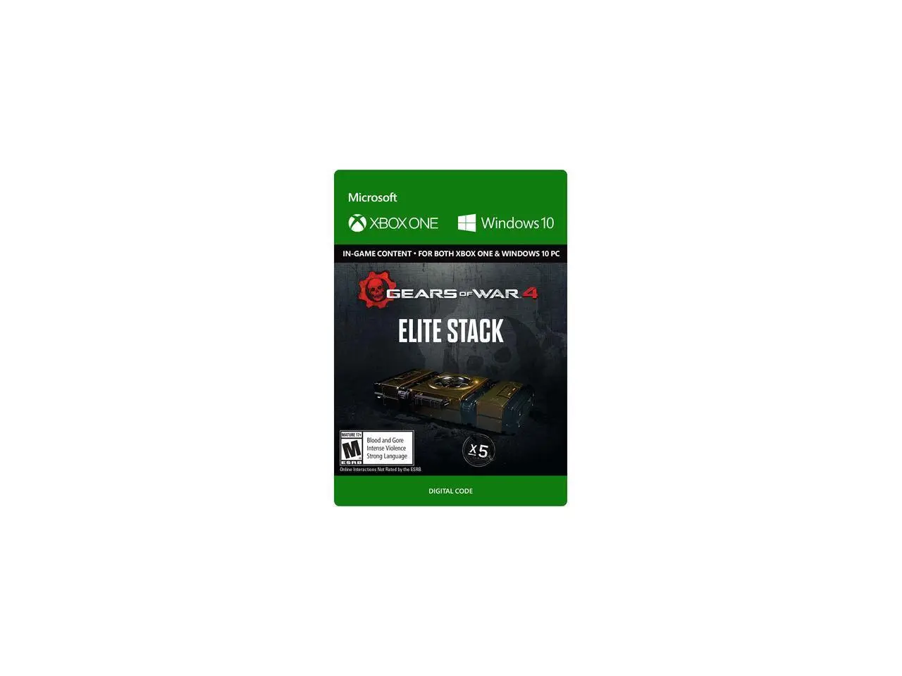 Gears of War 4: Elite Stack Xbox One / Windows 10 [Digital Code]