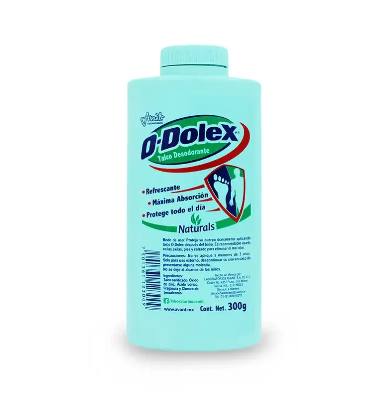 Odolex Naturals Deodorizing Powder 300g - Talco Desodorante