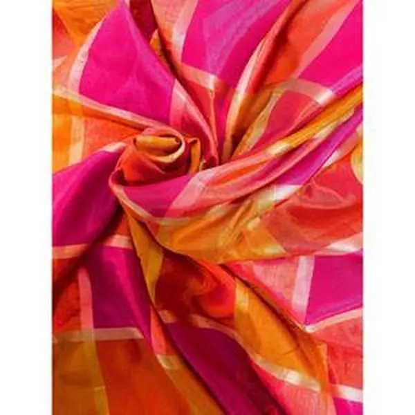 Brocade Plaid Fabric