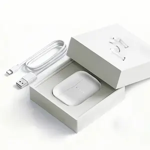 Bluetooth 5.3 Charging Case iOS/Android Compatible with Ear Headphones Docking Station Digital Signal Antenna Aux Cable Wireless Earbuds