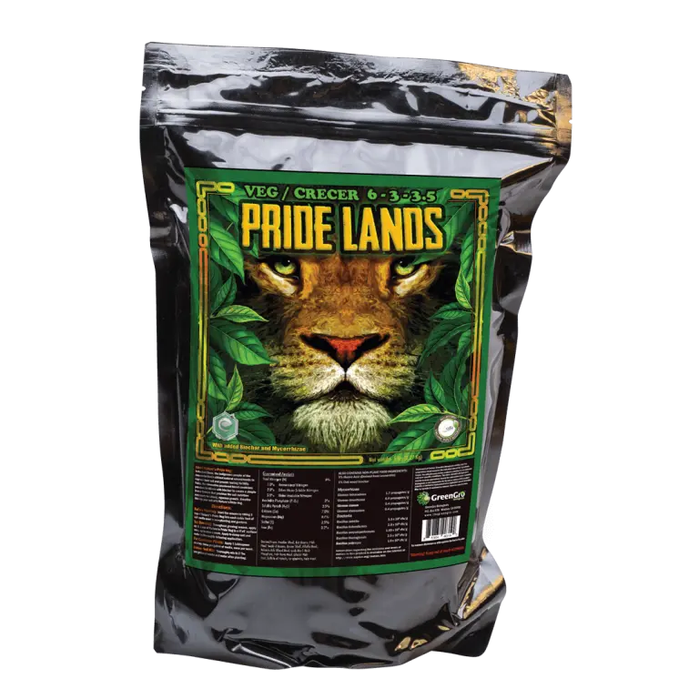 212 MAIN Green Gro Biologicals 35 lbs Pride Lands Premium Vegetative Fertilizer for Garden Plants, Premium Fertilizer