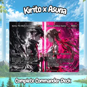 Kirisuna Nexus – Sword Art Inspired Commander Proxy Deck (100 Cards + Tokens)