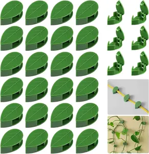30 Pieces Plant Climbing Wall Fixture Clips Self-Adhesive Plant Fixer Invisible Wall Vines Fixing Clips