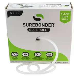Clear Stik 77FT Full Size All Purpose Hot Glue Roll