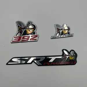 3PCS Aluminum Foil Car Stickers Car Decor