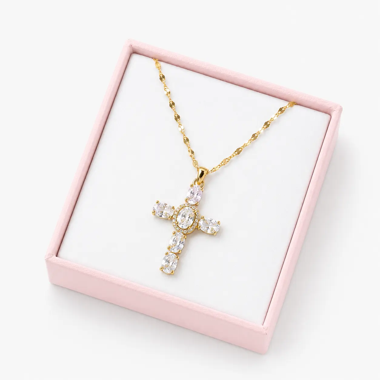 Eternal Cross Necklace