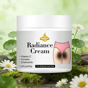 Centella Brightening Radiant Cream with Vitamin C, Improves Dullness, Calms with Chamomile, Enhances Skin Tone, Hydrating, Moisturizing and Nourishing