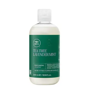 Paul Mitchell Tea Tree Lavender Mint Moisturizing Shampoo 300ml Hydrating Calming Scented Haircare Cleanser Moisture Hydrate Aroma Moisturizer Conditioner Cleansing