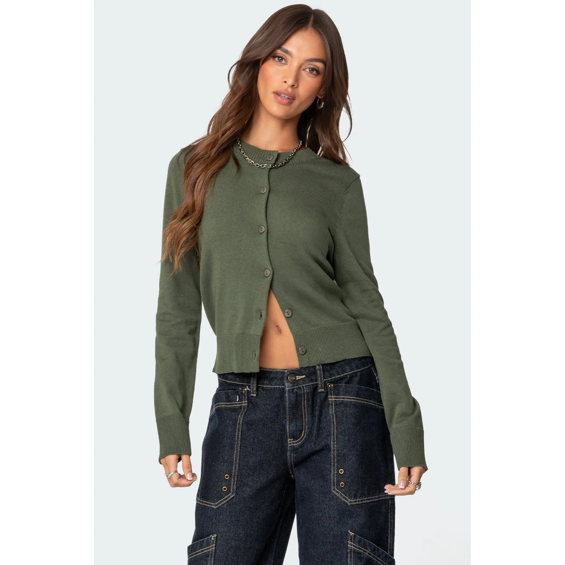 Hollie Button Up Cardigan