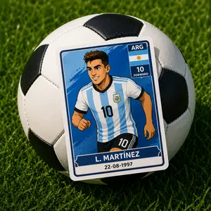 002: 1 x DONRUSS Road to 2026 FIFA World Cup Sports Card (Raw)