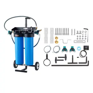 VEVOR Deionized Water System for Car Wash,  Premium Water Deionizer For Car Washing with Integrated TDS Meter, Spotless Water Spot Remover Filter with Dual Outlet Mode, Fit for Cars/RVs/Motorcycles