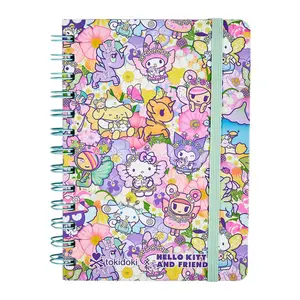 Hello Kitty and Friends x Tokidoki Spiral Notebook (Butterfly Garden)
