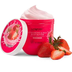 Strawberry Milk Body Butter - 12oz Whipped Cream