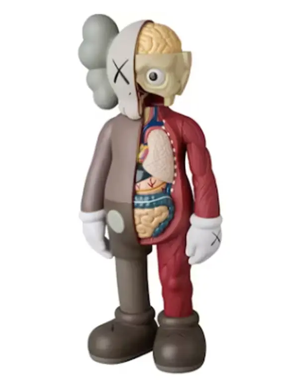 KAWS Companion Flayed Open Edition Vinyl Figure Brown