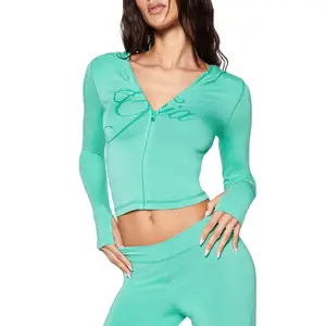BLARE HOODIE - GREEN : TURQUOISE : TEAL